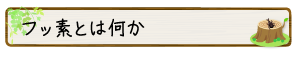 フッ素とは何か