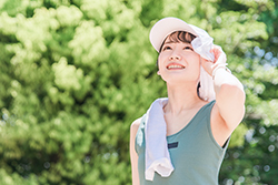 汗、かいてますか？