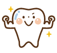 エナメルパワーのティース君