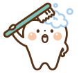 フッ素パワーのティース君