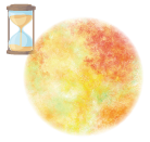 暖色系はゆったりと時間が流れる