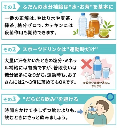 水分補給1~3